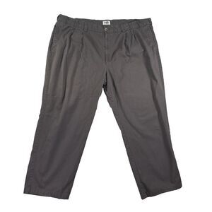 HB Harbor Bay Continuous Comfort Pleated Front Pants Men's Size 50x30 Big Man